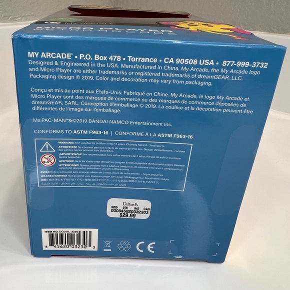 Ms Pac-Man Micro Arcade Player - Picture 9 of 9